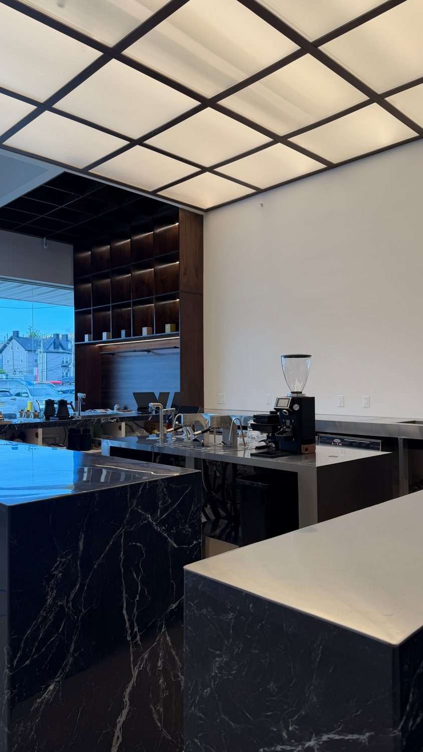 The counter at Sloffy Gallery, Fort Lee